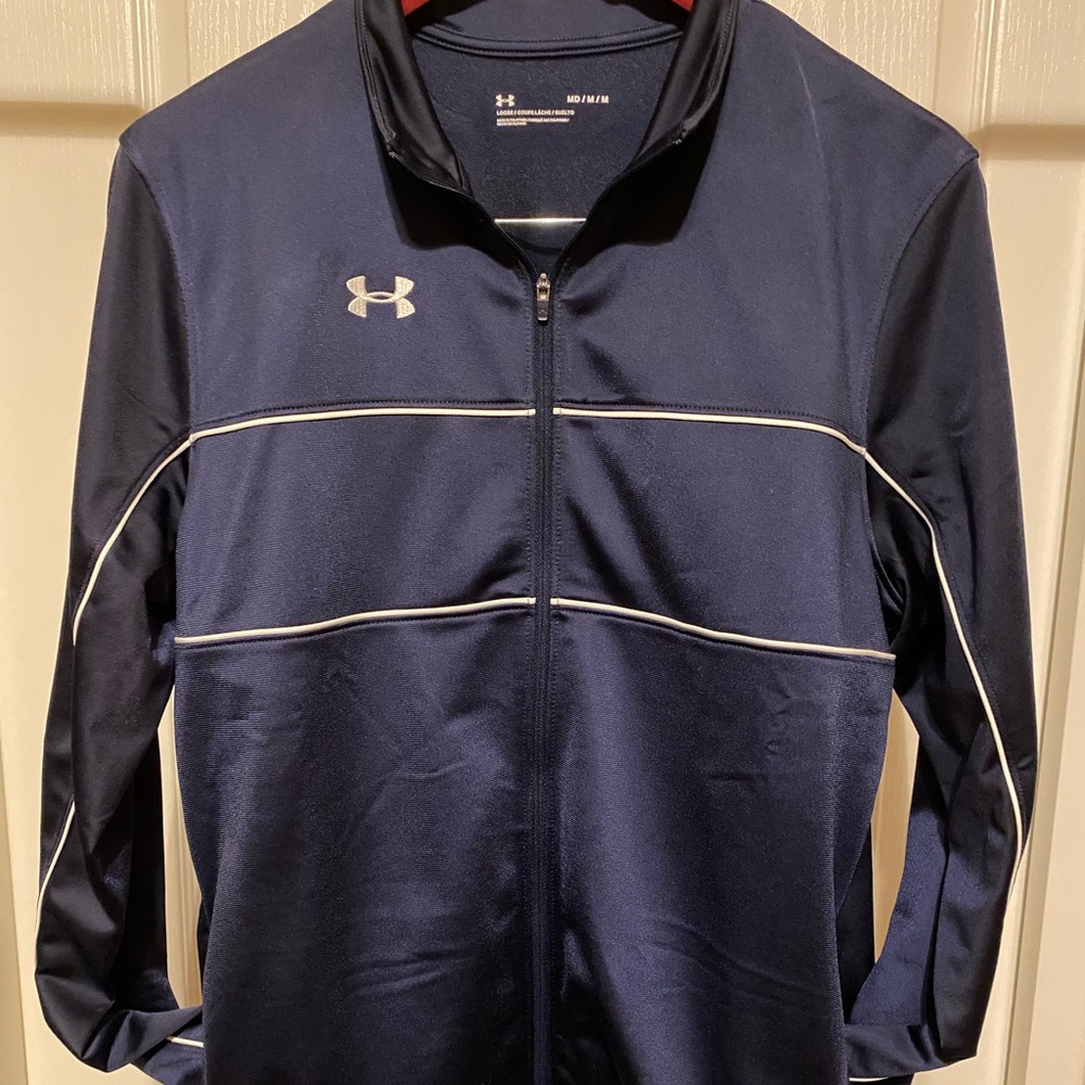 Under Armour matching women’s med jacket and pants